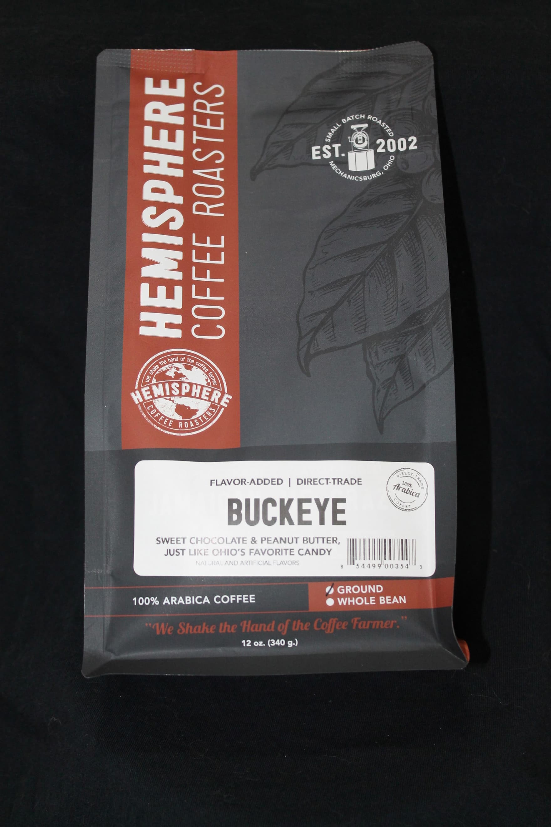 Buckeye Flavored 12 oz. ground