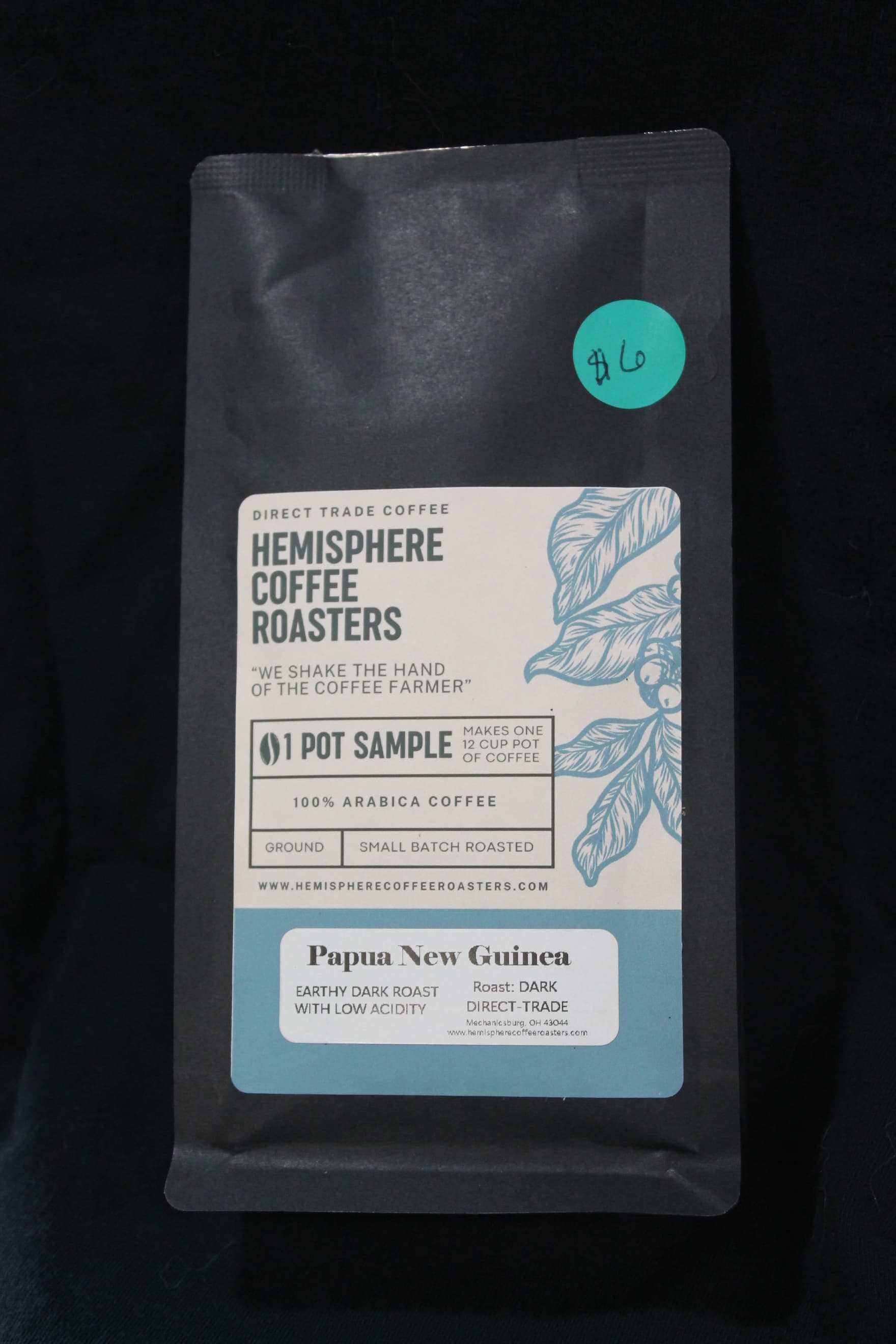 Papua New Guinea 3 oz. sample