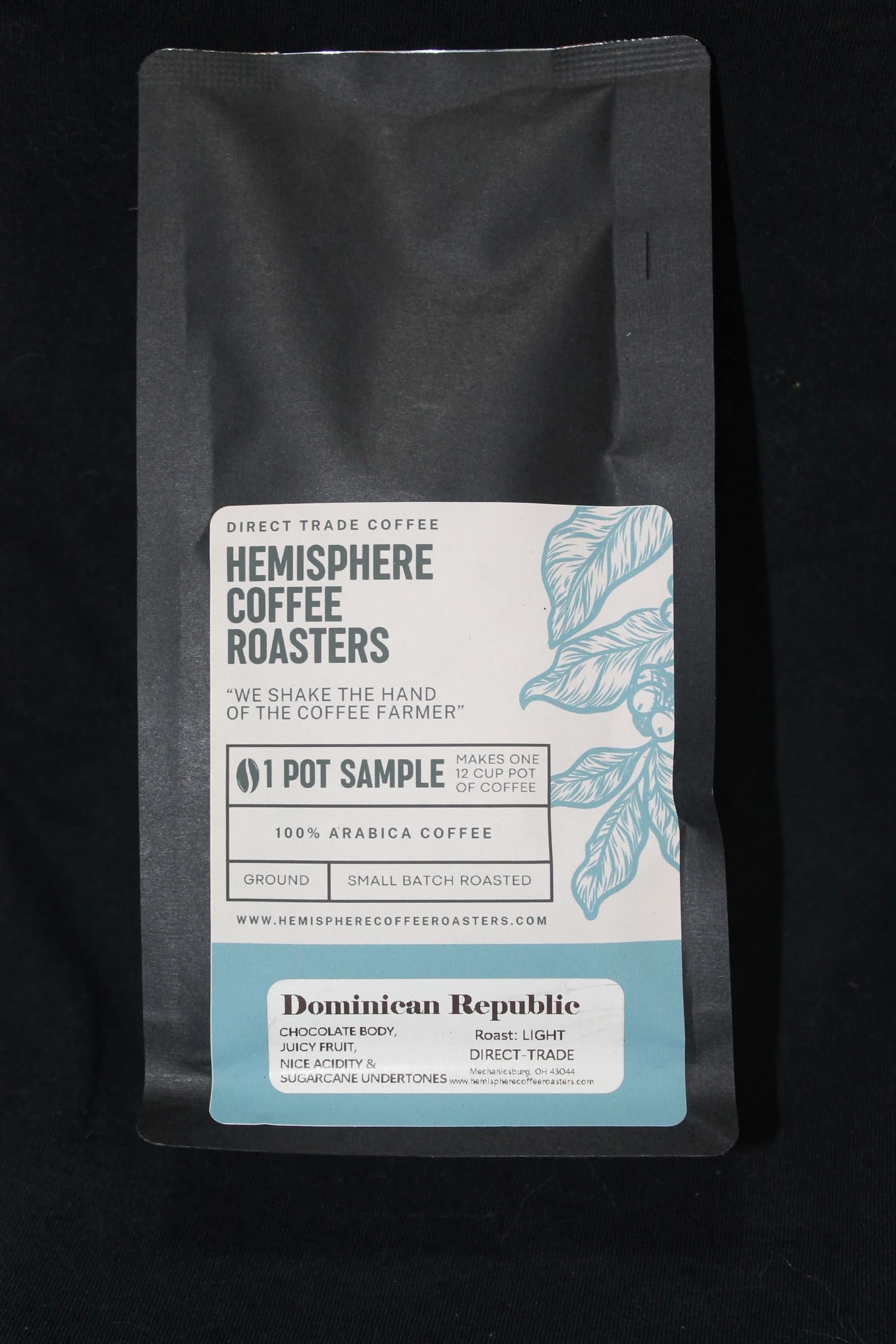 Dominican Republic 3 oz. sample