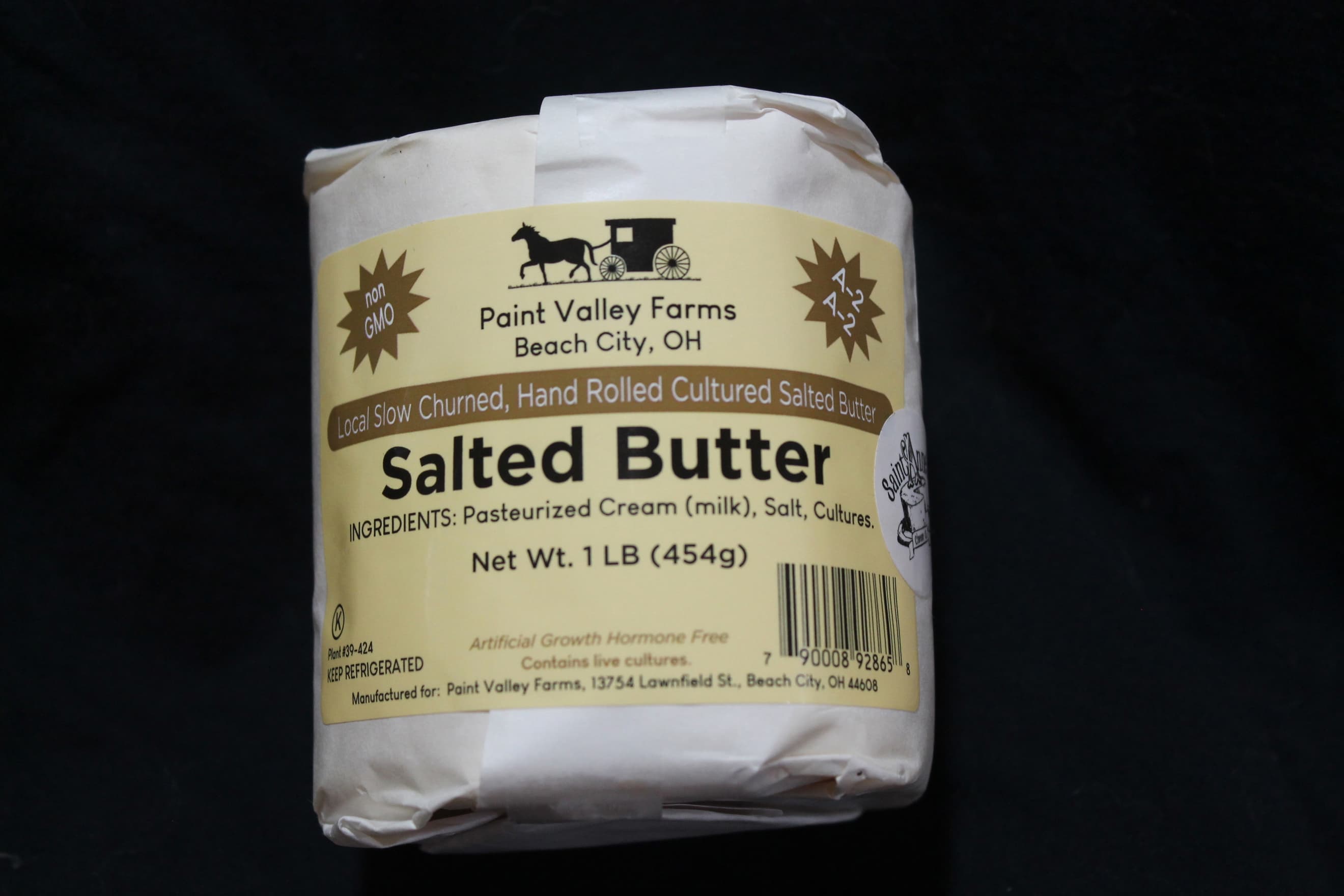 Paint Valley Farms Salted Butter 16 oz.