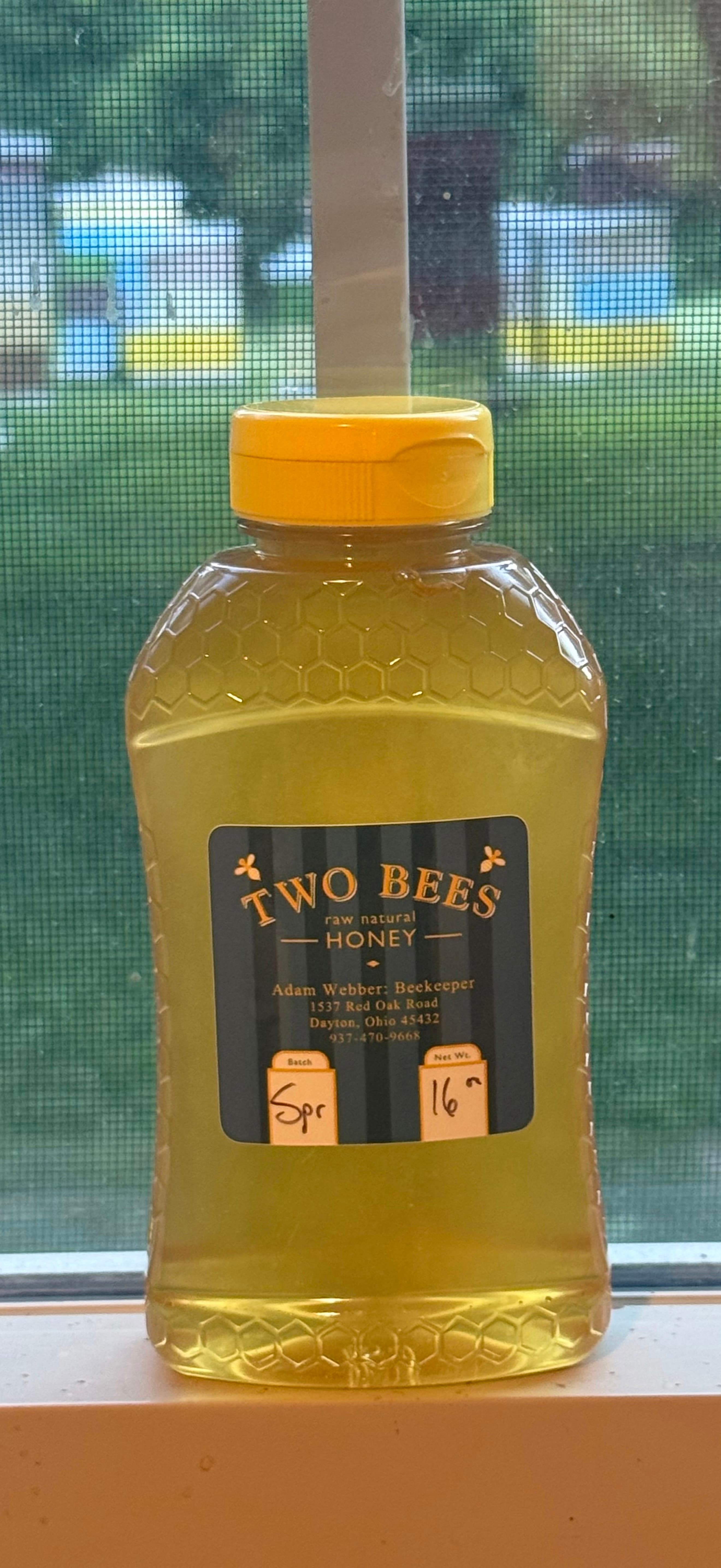 16 0z. Two Bees Honey
