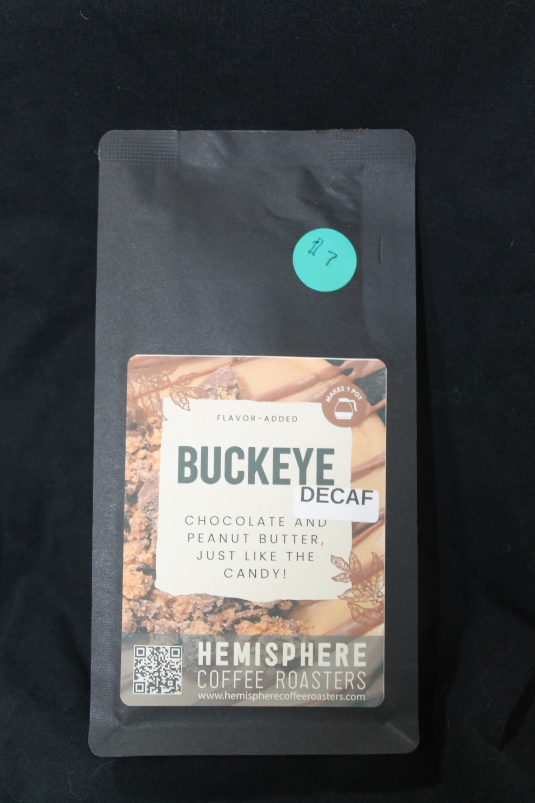 Decaf Buckeye Flavored 3 oz. sample