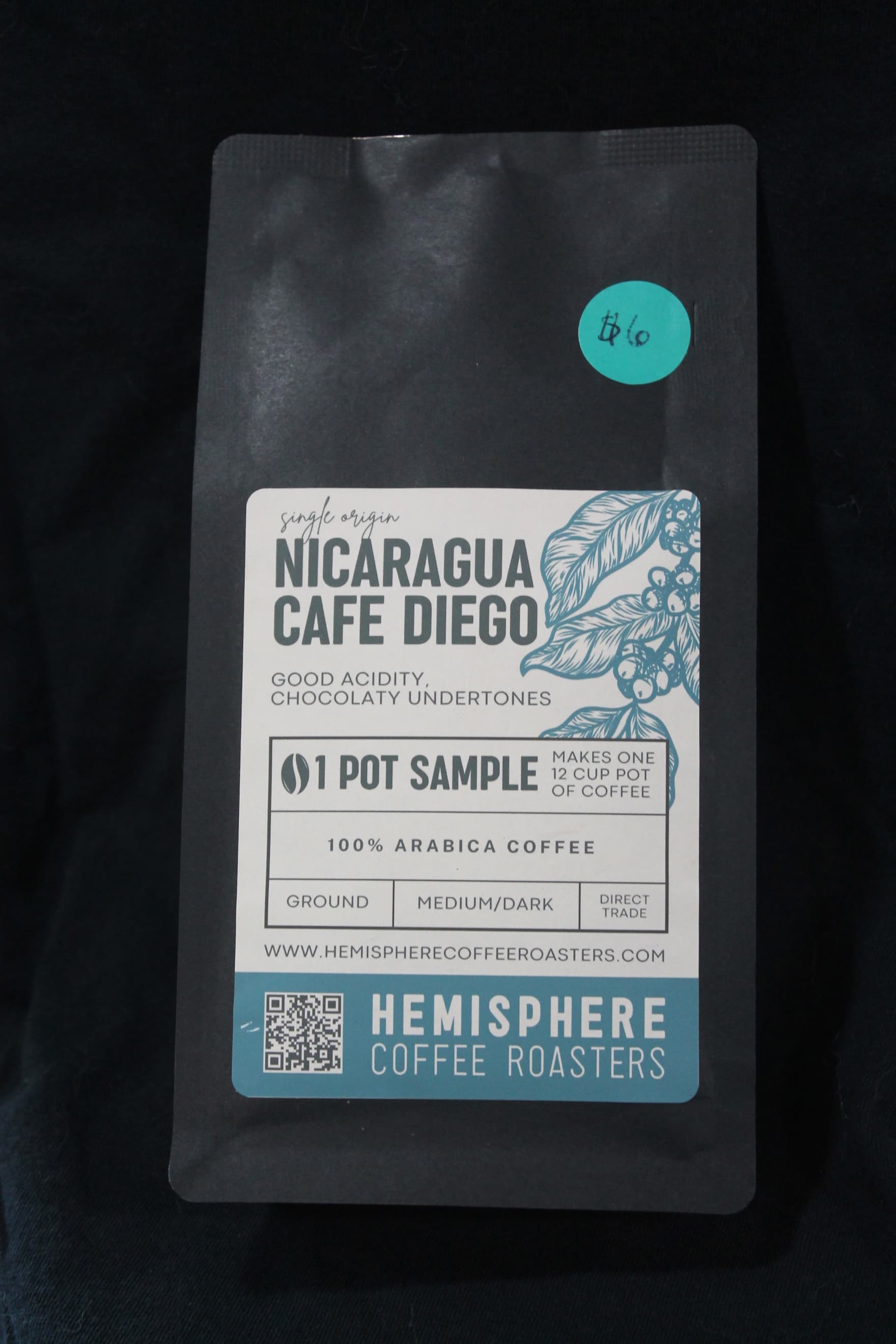 Nicaragua Cafe Diego med/dark 3 oz. sample